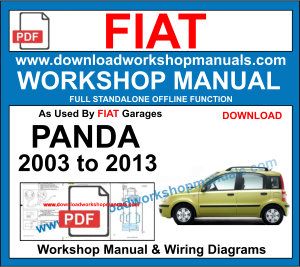 Fiat Panda workshop repair manual